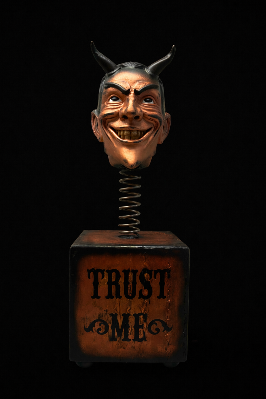 Copper Satan Springer handcrafted horror collectible